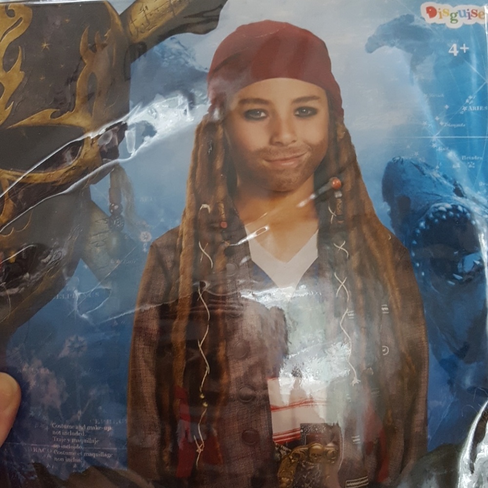 Jack sparrow wig